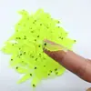 Yajie aparejos de pesca camarón colgante Luya Señuelo Blando 25mm30mm0.36g señuelo de simulación cuatro colores camarón falso señuelo luminoso