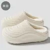 Zapatos de Algodón Impermeables para Hombre para Abrigo de Invierno Suela Suave Antideslizante Calzado Cálido de Felpa para el Hogar con Talón Zapatillas de Algodón para Mujer Venta al por Mayor
