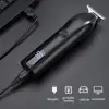 Suministro Exclusivo Transfronterizo de Nuevas Cortapelos Eléctricas Domésticas para Hombre, Cortapelos Eléctricos Especiales para Salón de Peluquería, Cortapelos Blancos con Luz Pulsante