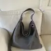 Bolsa Simples de Grande Capacidade para Sogra 2025 Nova Bolsa Casual de Ombro para Compras Moda Retrô Classe Bolsa Tote para Trabalho