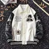 Comercio Exterior Transfronterizo Co-Branded Chaqueta de Uniforme de Béisbol para Hombre Tendencia Americana Superior Casual Retro Chaqueta de Mujer Otoño e Invierno