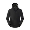 Chaqueta Softshell para Hombre para Exteriores, Ropa de Trabajo de una Sola Capa, Personalizable con tu Propio Diseño, Impermeable, Cortavientos, Chaqueta Cálida de Montañismo para Hombre