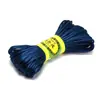 20 metros/2.5mm color de corbata china 5 hilos al por mayor alambre de cuerda tejido a mano para joyería DIY