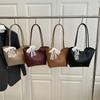 Bolso Tote de Gran Capacidad Europeo y Americano para Mujer 2025 Nuevo Bolso de Hombro de Moda Simple Moda Coreana Elegante Bolso de Axila