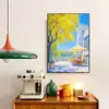 Sol da Tarde, Cena de Rua Fresca e Curativa Arte de Parede, Estilo Nórdico Sala de Estar, Quarto, Hall de Entrada Arte de Parede Decorativa, Atacado para Hotéis
