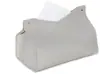 Caja de Servilletas de Cuero Resistente al Desgaste e Impermeable, un Artículo Imprescindible para Habitaciones de Hotel Comerciales, Caja de Almacenamiento Simple para Uso en Coche y Hogar