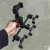 Barra Transversal de Extensão de Metal com Quatro Posições Suporte Móvel para Transmissão ao Vivo Braçadeira Universal para Haste Redonda Suporte de Extensão Acessórios para Suporte de Telefone
