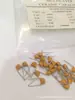 Capacitor Cerámico Monolítico 50V391K 390PF Espaciado P5.08mm Error del 10%