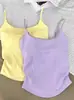Camisole sem Costas com Bojos 2026 Nova Coleção de Primavera Top Regata para Mulheres, Slim Fit Estilo Americano, Esconde os Seios Laterais, Roupa Feminina