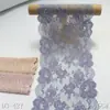 Encaje Elástico Tricolor Tanglong Flores Asimétricas 19cm Moda Ropa Cojín de Sofá Accesorios de Encaje