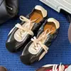 Zapatillas de entrenamiento alemanas con estampado de leopardo para mujer 2026, nueva colección de otoño, zapatillas casuales planas con suelas suaves, versátiles y elegantes