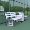 Asiento de descanso aleación de aluminio Aisi T-ACE silla de ocio para campo deportivo respaldo de cancha de tenis silla de descanso para atleta