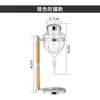Enfriador de vino blanco estilo japonés olla de hielo fresco para vino olla de goteo frío olla para calentar vino juego de vino