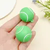 Criativo Cola Artificial Plástico Pvc Bola Futebol Basquete Tênis Rugby Pingente Chaveiro Acessórios de Joias