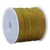 Não. 72 Fio de Jade DIY Corda Trançada à Mão 0,8mm Pulseira Colar Fio Trançado Pingente Fio Fino Vermelho com Contas