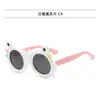 Gafas de Sol Infantiles Estilo Lindo Dibujos Animados Femeninos Silicona Suave Anti-UV Polarizadas Niños Modernas Moda Creativas
