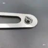 Encoder Rotativo E6B2 Roda Síncrona Contagem de Metros Suporte Não Padrão Instalação Fixa Esteira Transportadora Aço Inoxidável Durável