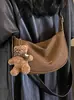 Yaozi 2026 colección de principios de otoño: bolso cruzado de diseñador para mujer, bolso de axila, bolso de alta gama con forma de dumpling, bolso de hombro