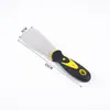Mango de Dos Colores Espesor Acero Inoxidable Espátula para Masilla Raspador de Renovación Cuchillo Limpiador Raspador Herramienta para Masilla Pala Venta al por Mayor