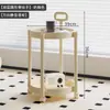 Mesa Lateral de Sofá, Mesa de Centro Móvel, Mini Mesa para Varanda de Quarto, Rack de Armazenamento de Cabeceira, Apartamento Pequeno Moderno Minimalista