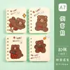 Caderno de Espiral Personalizado Criativo Desenho Animado A7 Bloco de Notas Diário Mini Planejador Portátil