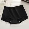 Ropa interior para mujer, calzoncillos tipo bóxer de algodón puro en la entrepierna 10A, antibacterianos, de cintura alta, pantalones de seguridad, dos en uno, shorts bóxer sin costuras para mujer