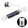 Fabricante original lector de tarjetas para teléfono móvil tipo mayorista conexión a teléfono móvil tipo c cable adaptador de tarjeta SD TF adaptador para leer unidad USB