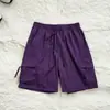 250617002Shorts de Carga Casual de Secado Rápido de Estilo Igual para Pareja de Verano al Aire Libre, Ligeros y Versátiles para Ropa de Trabajo
