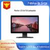 Monitor de computador LCD de 15,6 polegadas tela comercial de home office HD plana com vendas diretas de fábrica de vidro