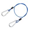 49 hebras de cable de acero recubierto de goma hebilla ropa de coche equipaje cable de acero antirrobo tendedero exterior 1.5 metros 2 metros transfronterizo