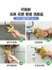 Llave de Baño con Mango Corto, Apertura Grande, Multifuncional, para Instalación de Grifos y Fontanería, Llave Estrecha