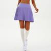 Saia-Short Esportiva Casual Yuyue para Primavera e Verão Cintura Alta Yoga Anti-Exposição Elástica Secagem Rápida Golfe Plissada Saia de Tênis