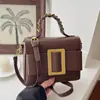 Bolsa quadrada pequena retrô da moda estilosa bolsa de ombro única casual sensação de luxo leve para ir ao trabalho bolsa de mão estilosa e moderna