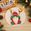 Juego de cuchillo y tenedor para enanos con decoraciones navideñas, juego de vajilla para anciano, bolsa de cuchillo y tenedor para muñecas, accesorios de cocina para vestir al por mayor