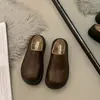 Zapatillas de Exterior para Mujer Estilo Birkenstock con Plataforma de Suela Gruesa para Aumentar la Altura, Sin Cierre, Punta Cerrada, Modelo Nuevo Primavera y Otoño 2025, Zapatillas Perezosas