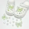 Zuecos Lindos y de Moda Estilo Ins Accesorios DIY Hebillas de Zapato Desmontables Flor de Zapato de Ballet Dibujos Animados 3D Accesorios