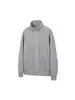 "Flor Eterna" Cardigan Suéter de Lã Ártica com Gola Alta e Botões, Unissex, Outono/Inverno, Caimento Limpo, Casual, Peça de Roupa Externa de Caimento Solto