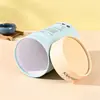 Latas de papel para alimentos personalizadas, polvo para sustituto de comida, polvo de raíz de loto, tubos de embalaje para alimentos de té, tubos de papel con base y tapa impresos a color, venta al por mayor de fabricante