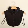 Outono Solúvel em Água Colarinho Falso Camisa Falsa Versátil Camada Base Decorativa Francês Retrô Colarinho Falso Feminino Fabricante de Fonte de Alta Qualidade