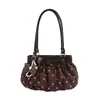 Elegante y retro, nuevo bolso de hombro para mujer, gran capacidad, bolso de mano de moda verano 2026, estilo de lujo ligero