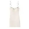 Vestido marca Z con corsé floral, ropa elástica para mujer, popular en AliExpress, moda transfronteriza europea y americana, poliéster elástico color albaricoque ZA