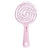 Peine de masaje hueco de Chuanqi para el cuidado del cabello de mujeres, peine para el hogar, peine para el cabello húmedo y seco, peine de peinado esponjoso de doble uso.