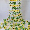 Atacado Rattan de Girassol Rattan de Girassol Decoração de Tubo de Água de Ar Condicionado Loja de Frutas Decoração de Teto de Shopping Casamento