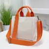Bolsa de Lona Hombro Cruzada Portátil Estilo Coreano Artística Pequeña Fresca Moderna Versátil Bolsa para el Almuerzo Viajero Nuevo Estilo Cabello