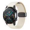 Para Huawei WatchGT5pro/4 Hebilla Magnética Samsung watch7/6 Hebilla Plegable Correa de Silicona 20/22mm