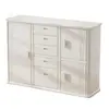 Armário de Armazenamento de Brinquedos Infantil, Estante de Armazenamento para Bebê, Armário de Armazenamento Classificado para Bebê, Mesa de Alimentação, Guarda-Roupa Integrado