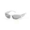 Óculos de Sol Infantil Guerreiro do Futuro Armação Estreita Hacker Cool Lentes Refletivas Óculos de Sol Personalizados Óculos de Sol Infantil para Equitação
