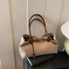 Bolso Retro de Lona de Gran Capacidad para Mujer 2025 Nuevo Bolso de Axila de Moda Trendy Casual Estilo Coreano Bolso Satchel para Viajero