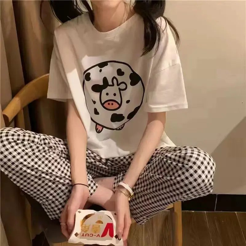 4245-圆圈白奶牛