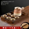 Rodee la estufa y hierva té, tueste olla de leche, lata, olla, tetera de cerámica para quemar en seco en interiores, tetera para té casera, olla de barro, tetera con asa lateral